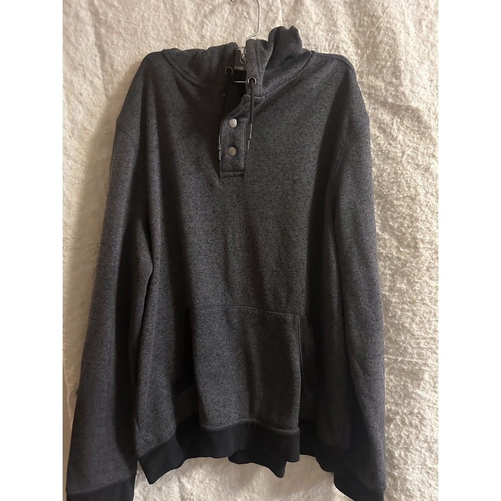 Urban Pipeline Sweater Hooded Sweatshirt Knit Grey Pullover Men's Sz.  XL